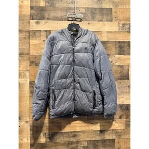 SPYDER- Puffer Jacket- Gray- Women Size L